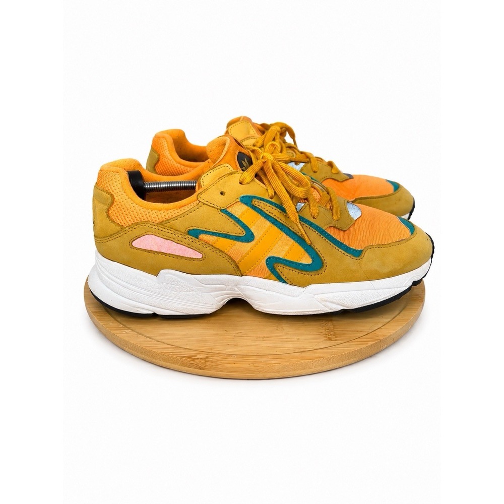Adidas~Yung-96 Chasm Flash Orange Running Shoes Men's Sz 11